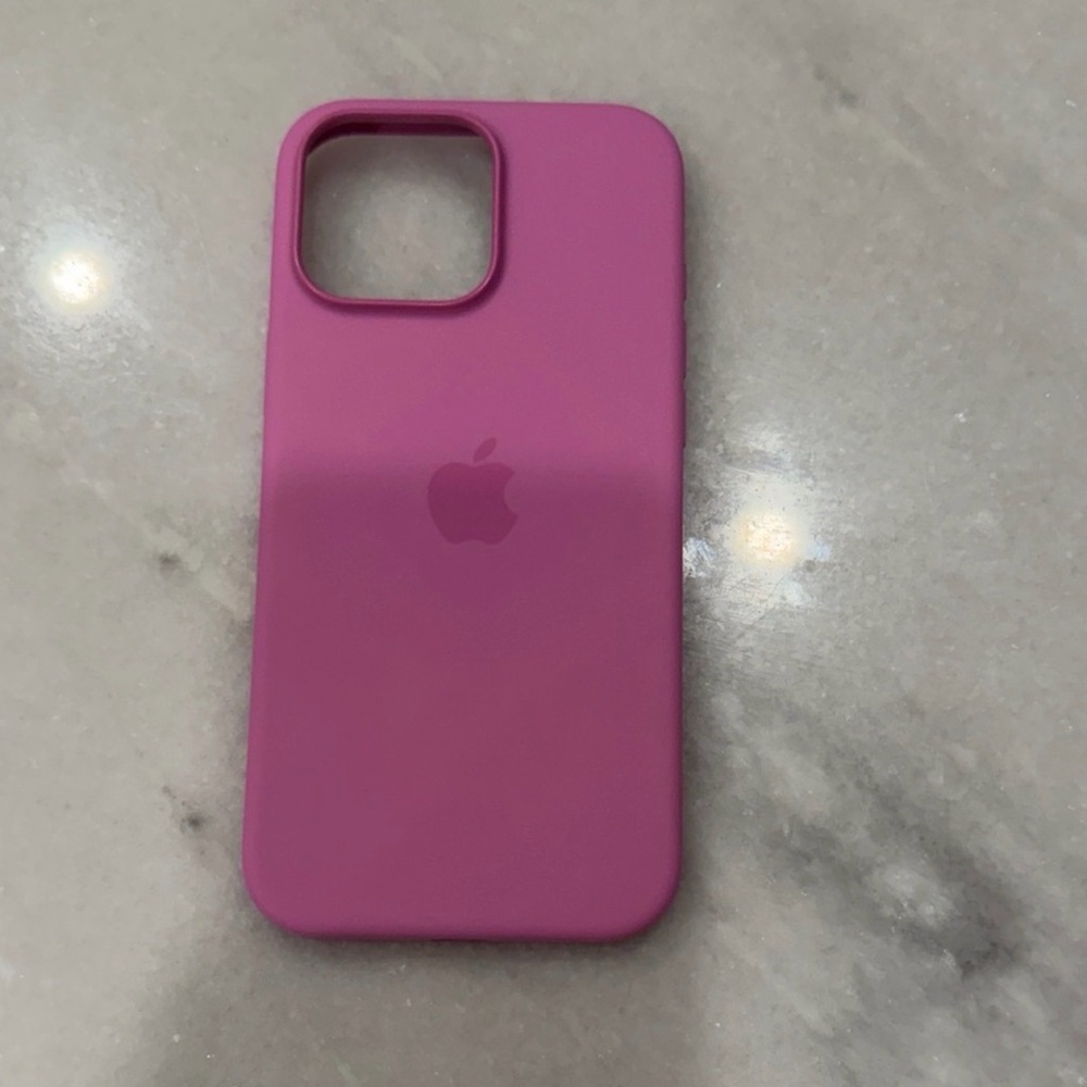 Apple Peony pink iPhone case